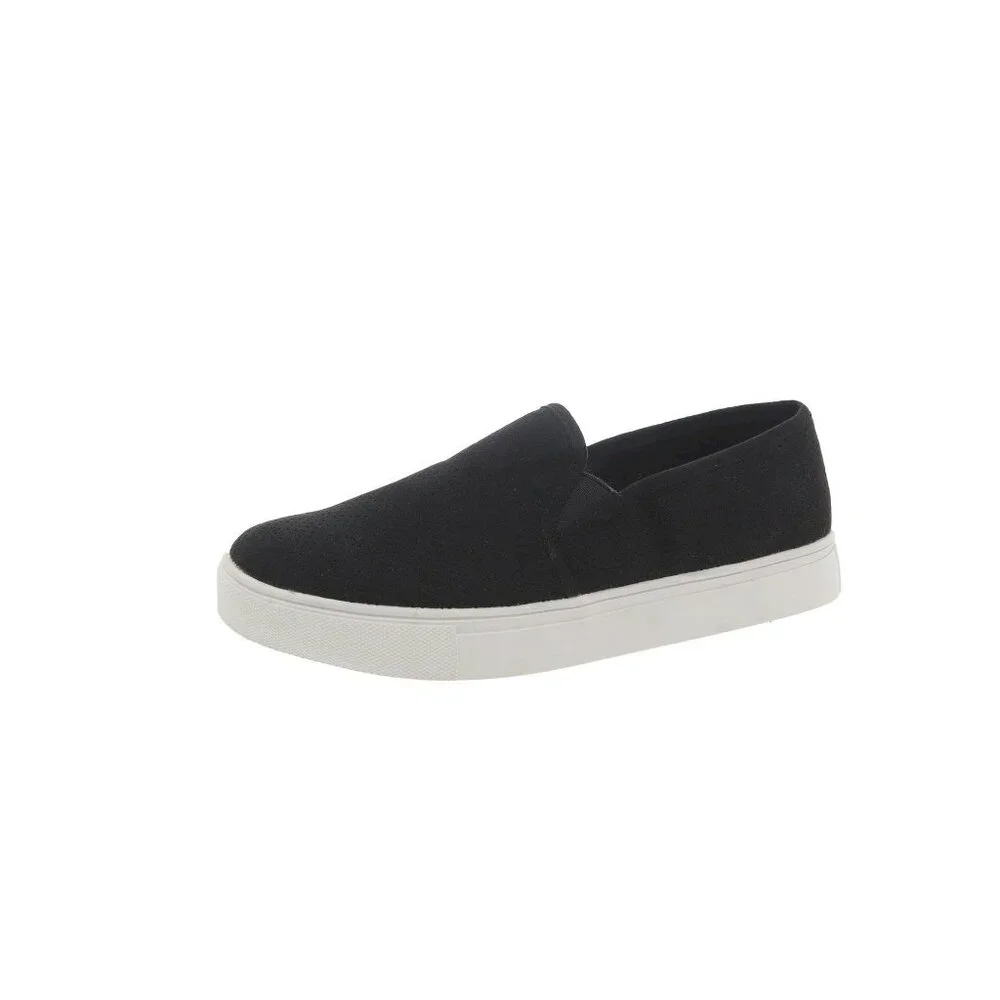 Steve Madden Women's Zarayy Black w/white bottoms Sneakers Size 8_2